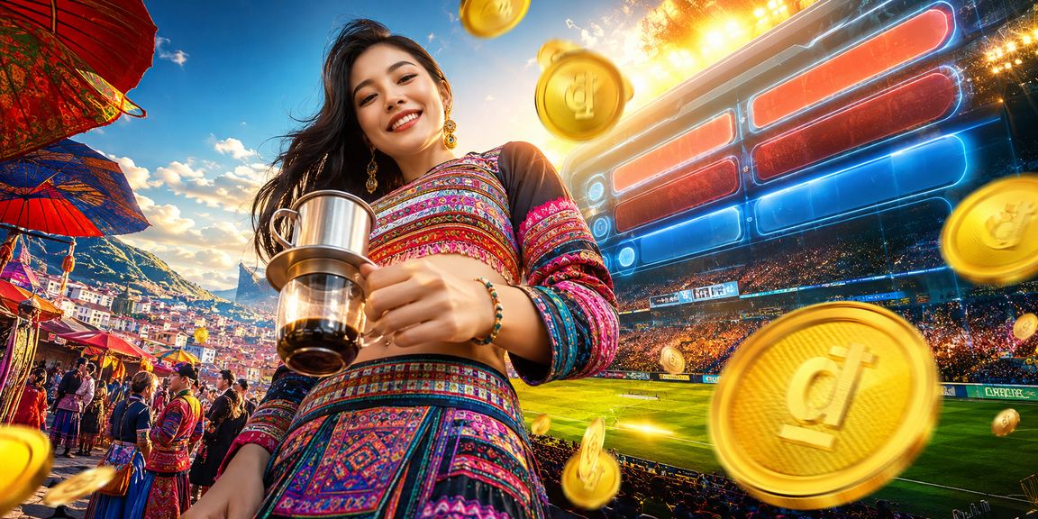 Người dùng Sapa kiểm tra thông tin nạp tiền cá cược qua điện thoại trong quán cà phê